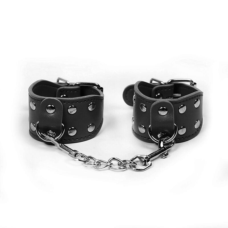 Menottes mini retenues-poignets avec supports - Ohmama - OHMAMA FETISH