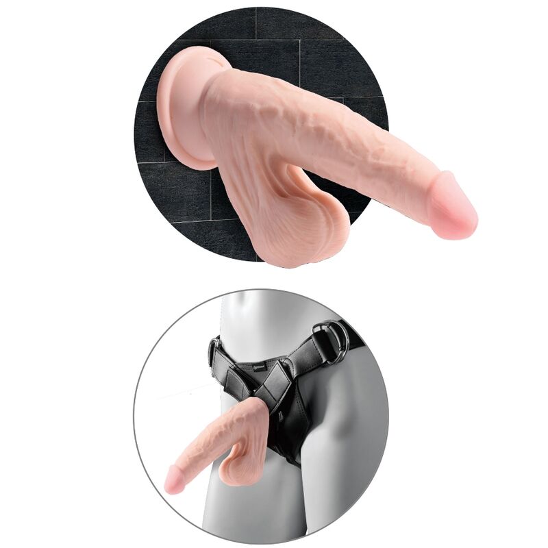 Gode Réaliste King Cock Triple Densité XL 24,5cm - King Cock