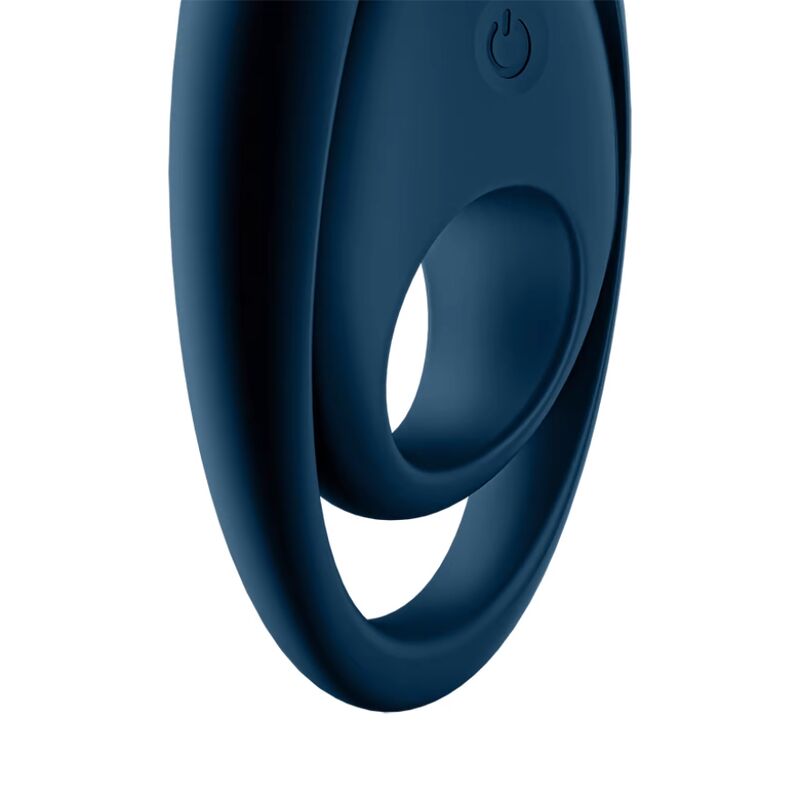 Anneau Pénien Vibrant Glorious Duo Bleu - Satisfyer