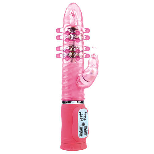 Baile - Vibromasseur Rabbit Rotatif 27 cm - Rose