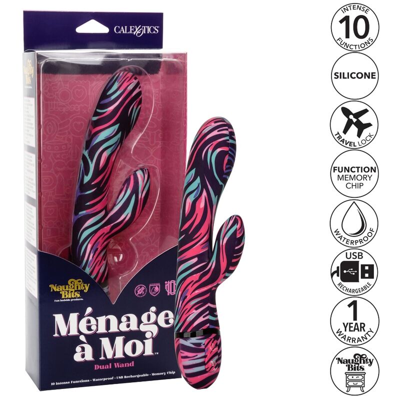 Vibrateur Double Baguette Ménage à Moi - CalExotics