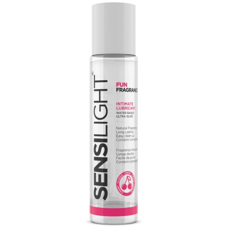 Intimateline - Lubrifiant Aromatisé Cerise Sensilight à base d’eau - 60 ml