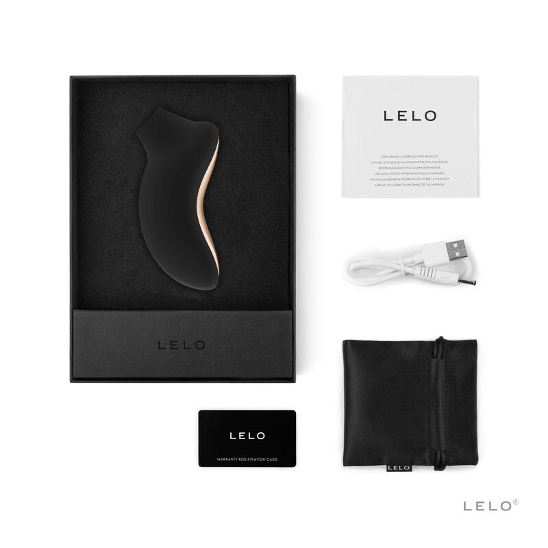 Stimulateur Clitoridien Sona 2 Ondes Soniques Noir - LELO
