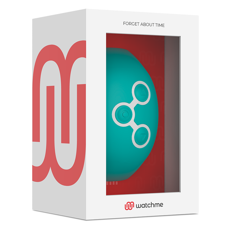 Montre connectée WatchMe bleu vert technologie sans fil - WearWatch - WATCHME