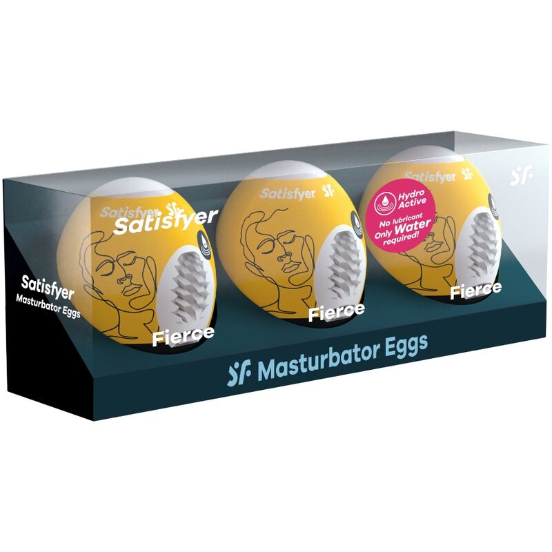 Masturbateurs Eggs Coffret 3 Oeufs Fierce - Satisfyer