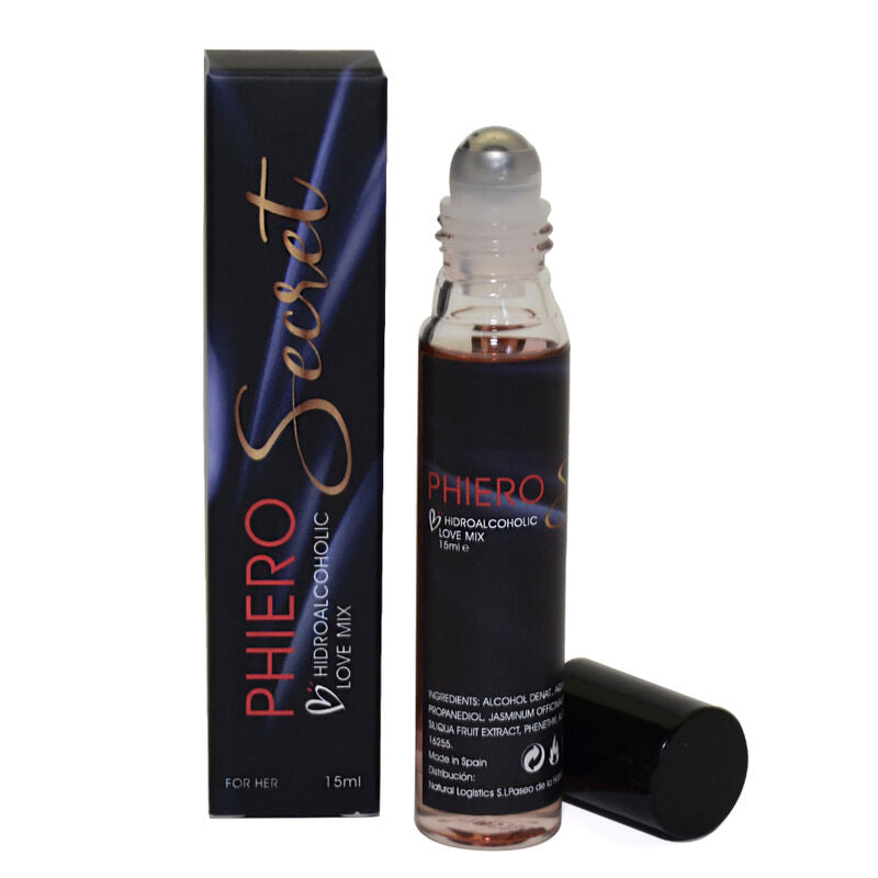 500Cosmetics – Roll On Boosteur d’Attraction Naturel Phiero Secret - 15 ml