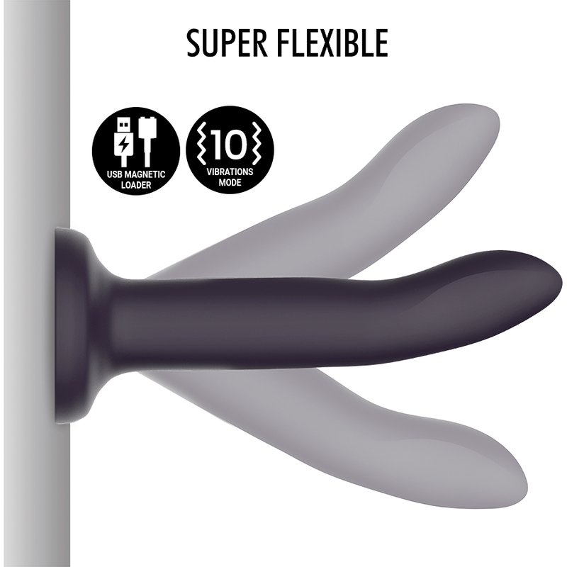 Mythology duman mystic dildo s - vibrateur watchme technologie sans fil compatible