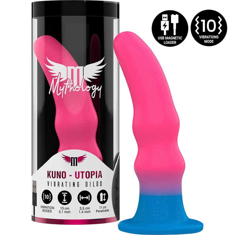 Gode Vibrant Kuno Utopia S Multicolore - Mythology - MYTHOLOGY FANTASY DILDO