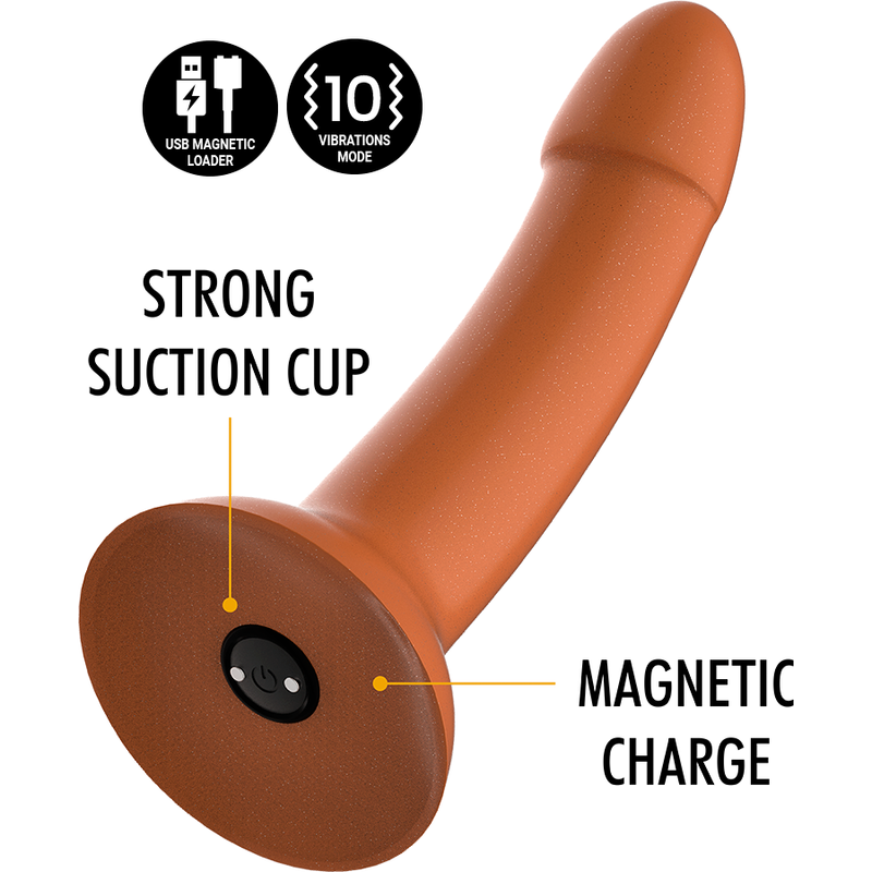 Gode Vibrant Mythology Rune Royal Taille M Doré - Watchme - MYTHOLOGY FANTASY DILDO