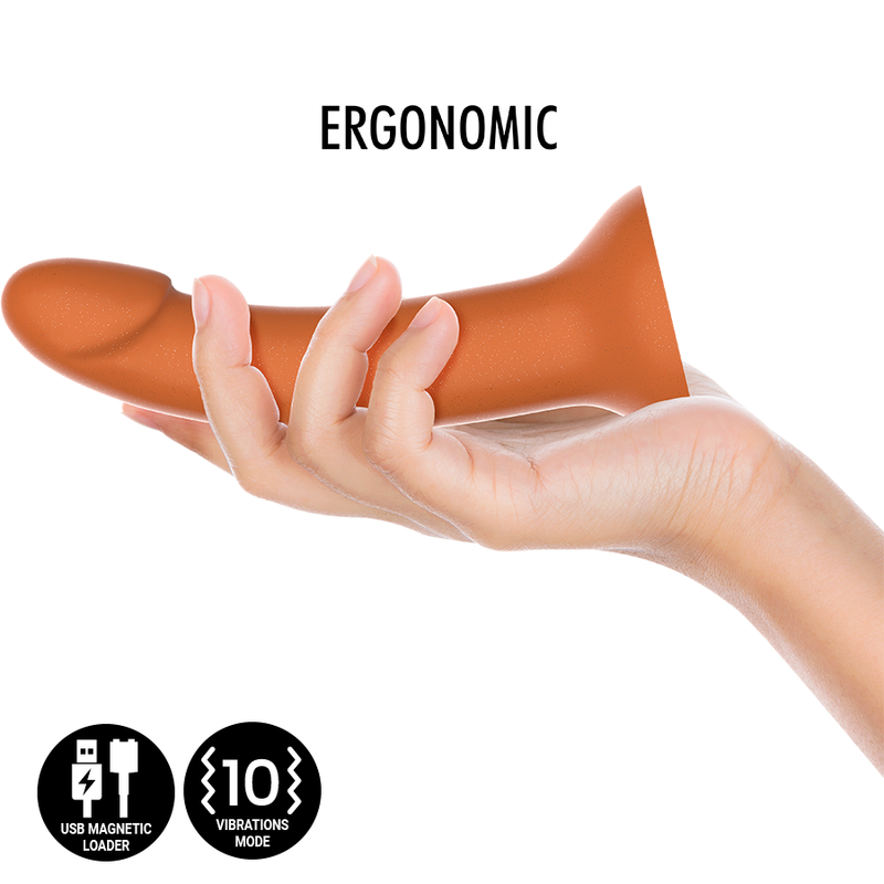 Gode Vibrant Mythology Rune Royal Taille M Doré - Watchme - MYTHOLOGY FANTASY DILDO