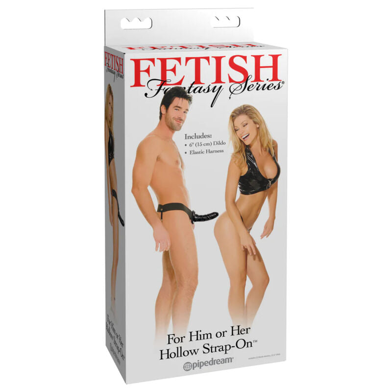 Gode Ceinture Creux Mixte 15cm - Fetish Fantasy Series