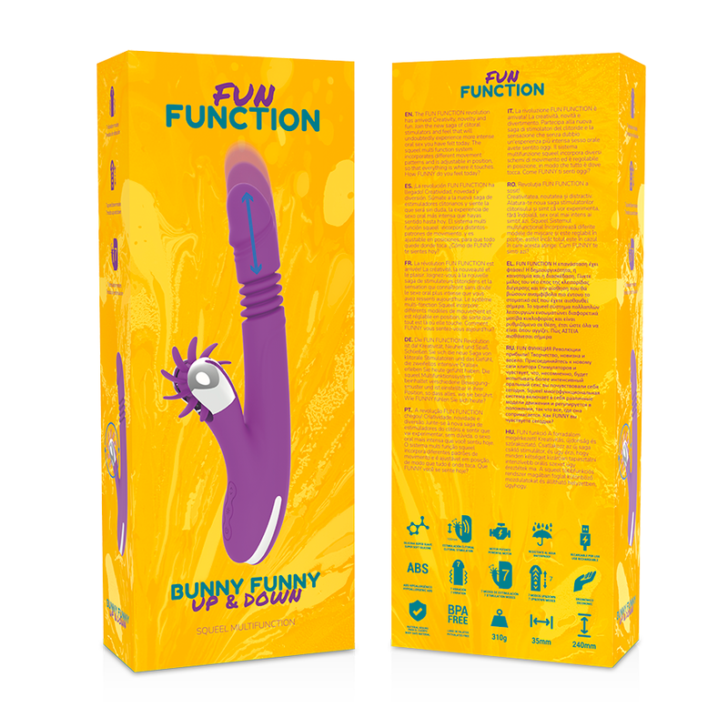 Vibromasseur lapin Funny Up & Down 2.0 - Fun Function - FUN FUNCTION