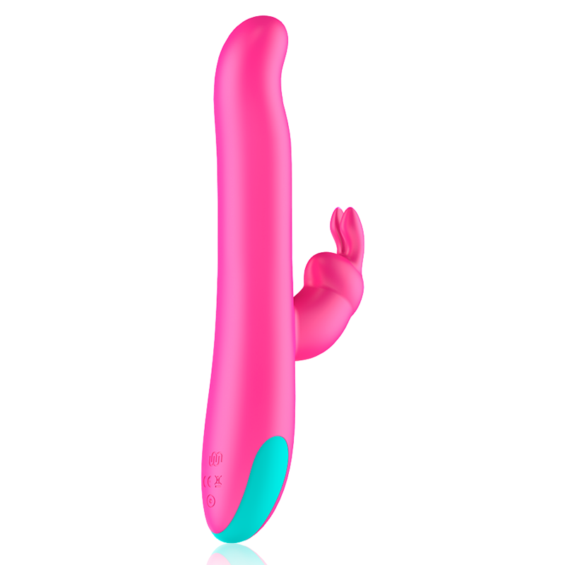Vibromasseur Rabbit Pluto Rose - Happy Loky