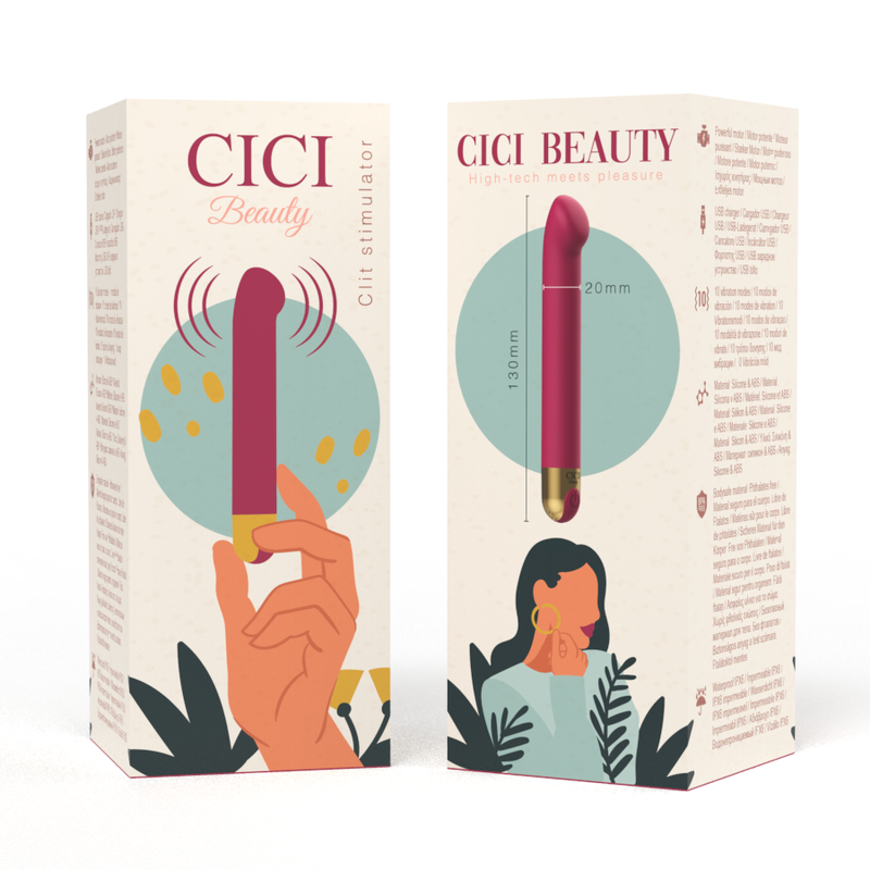 Cici beauty - stimulateur de clit en silicone premium