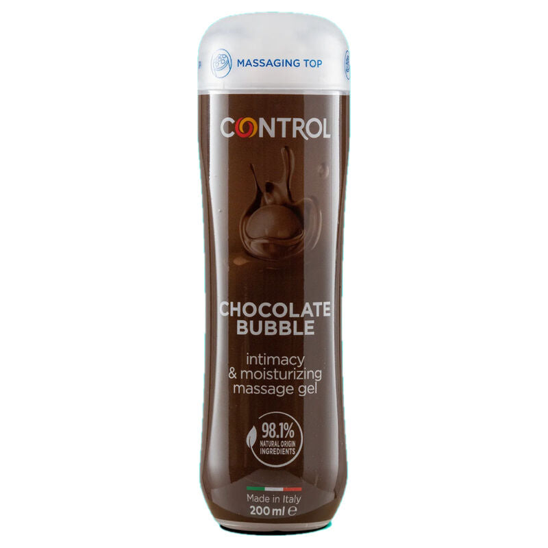 Control – Gel 3 en 1 Massage Lubrifiant & Hydratant Chocolat – 200 ml