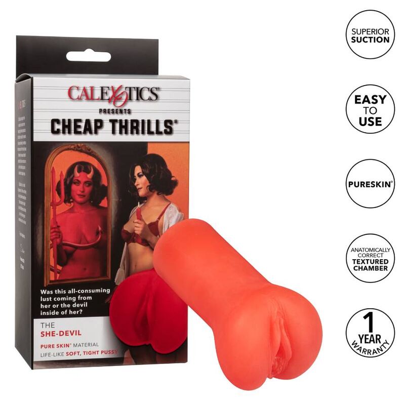 Masturbateur She Devil Pure Skin Texturé - CalExotics