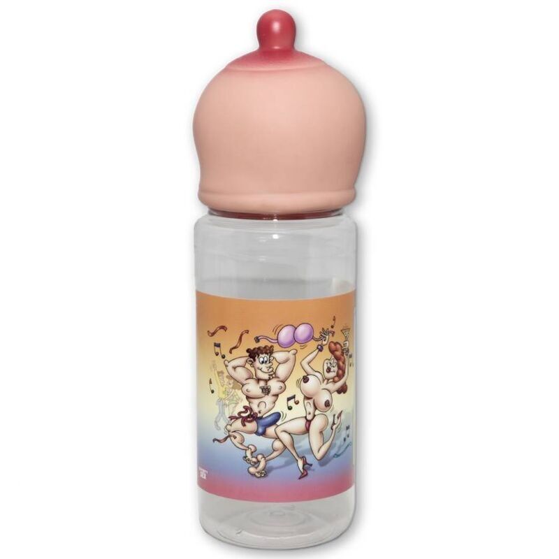 Bouteille Fantaisie Sein 750ml Chair - Diablo Picante