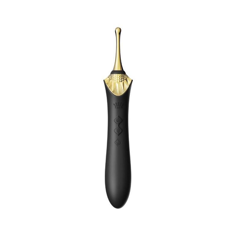 Zalo - Stimulateur Clitoridien Multi Fonctions & Chauffant - Noir