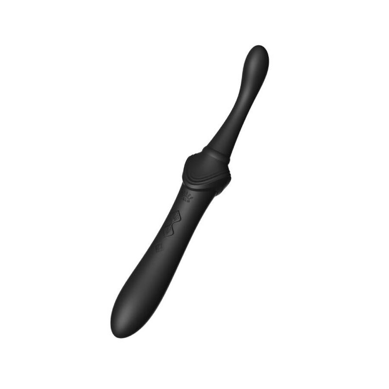 Zalo - Stimulateur Clitoridien Multi Fonctions & Chauffant - Noir