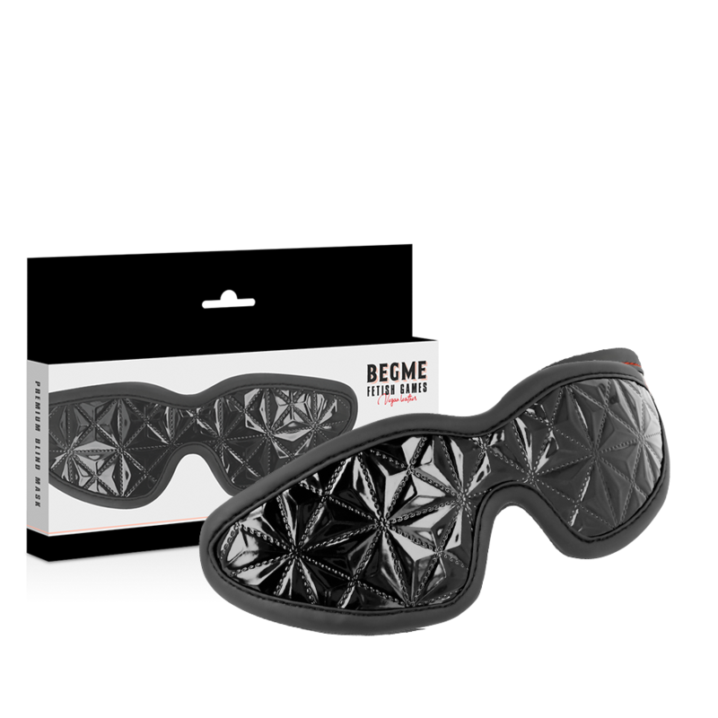 Begme -  Masque occultant BDSM - Noir