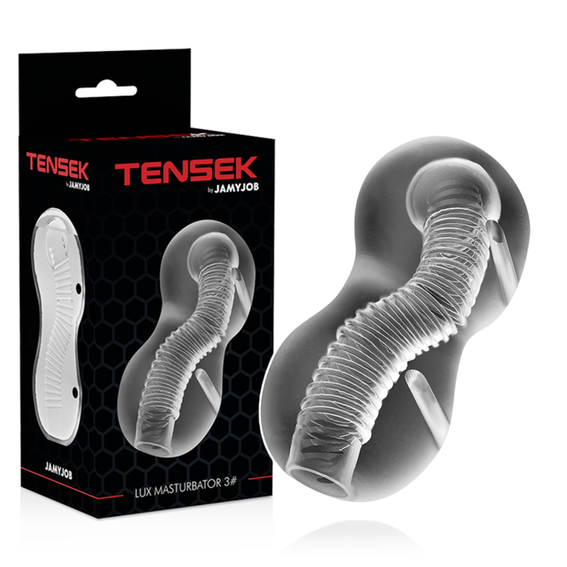 Masturbateur Tensek 3 Transparent Clair - Jamyjob