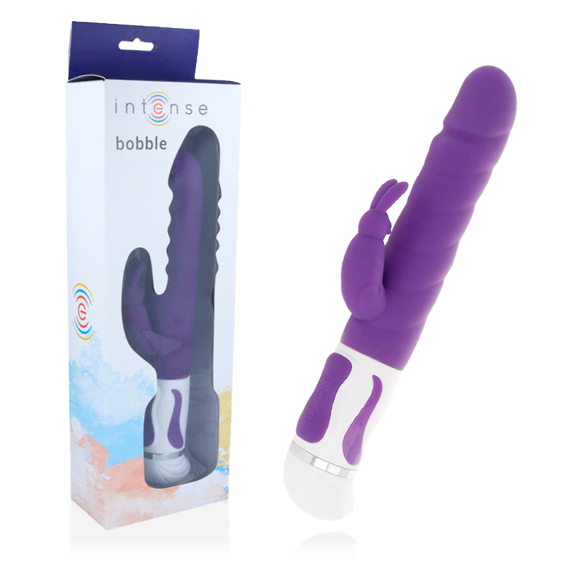 Vibrateur Rabbit Intense Bobble Paradise Lilas - Guppy