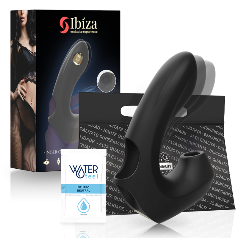 Stimulateur Clitoridien Ibiza Finger Vibrant à Aspiration
