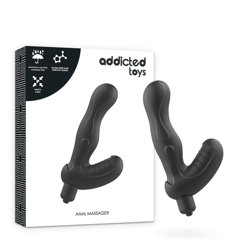 Stimulateur Prostate P-Spot Vibe Noir - Addicted Toys