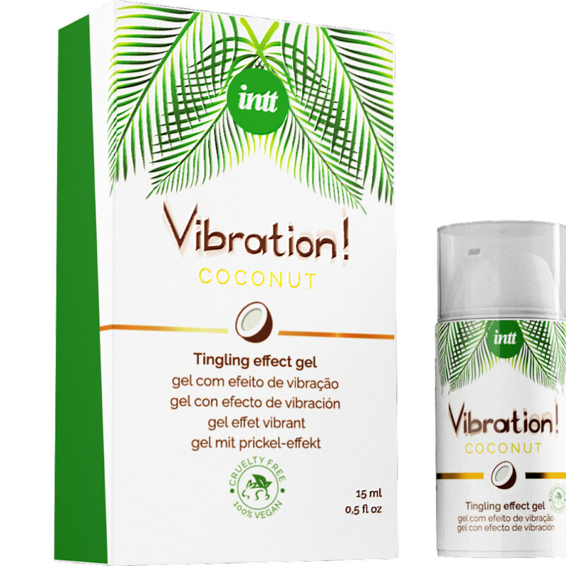 Gel Stimulant Vibrant Noix de Coco Vegan 15ml - Intt