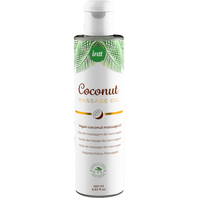 Huile de Massage Noix de Coco Vegan Coconut 150ml - Intt