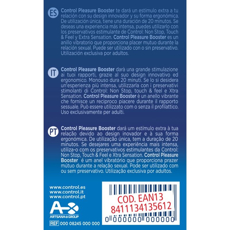 Anneau Vibrant Pleasure Booster - Control - CONTROL TOYS