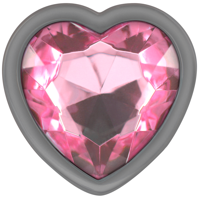 Plug Anal Métal Intense Diamond Jewel Rose Taille L - Intense