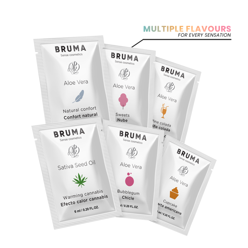 Gel Glissant Bruma Aloe Vera Saveur Bonbons 6ml - Bruma