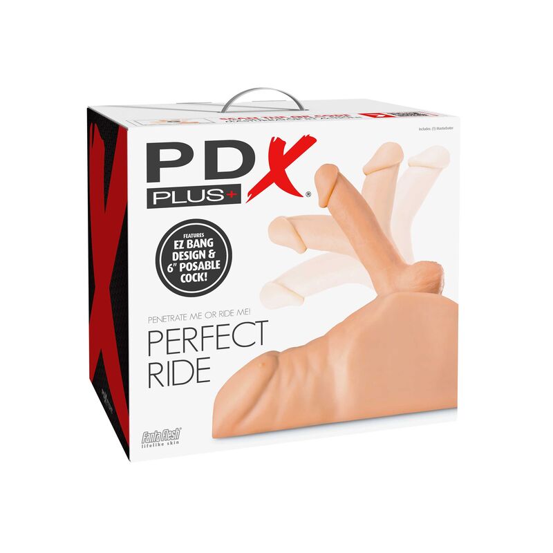 Masturbateur Torse Perfect Ride Bite Articulée - PDX Plus