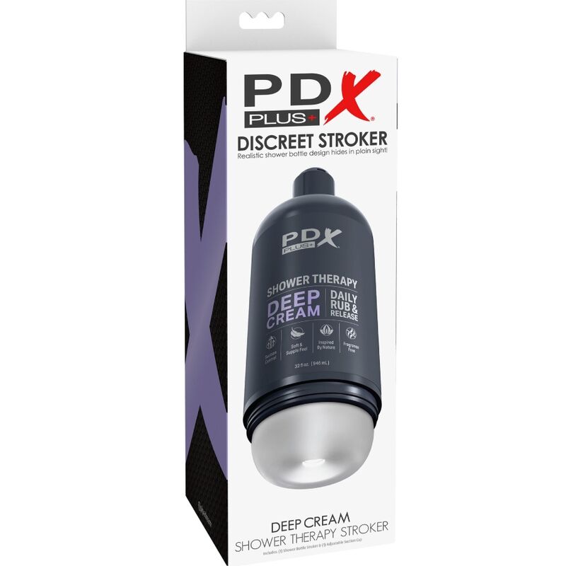 Masturbateur Shower Therapy Discret Crème - Pipedream