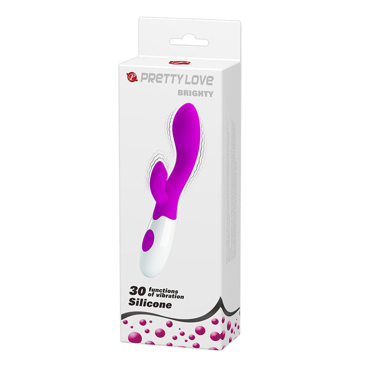 Vibrateur Rabbit Flirtation Brigthy Vert - Pretty Love