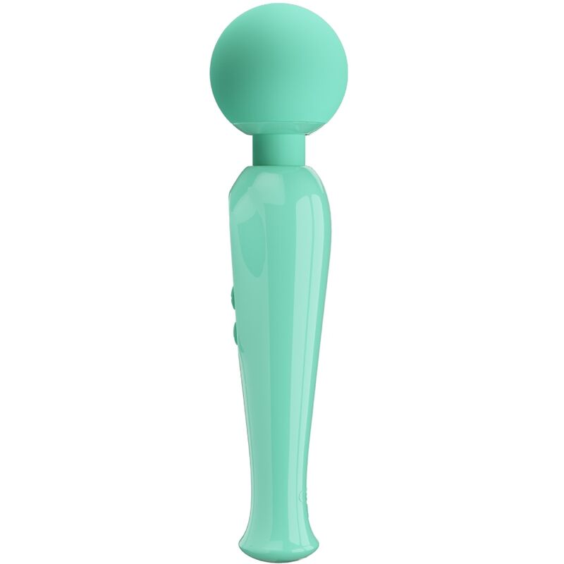 Stimulateur Wand Skyler 10 Modes Vert - Pretty Love - PRETTY LOVE LED