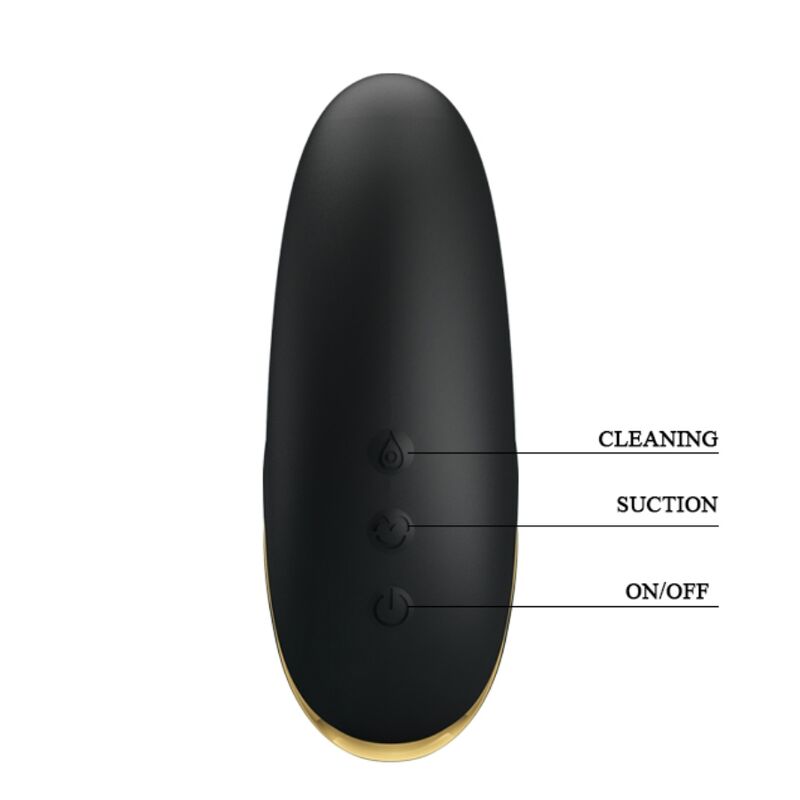 Stimulateur Clitoridien Pretty Love Aspiration Luxe Noir