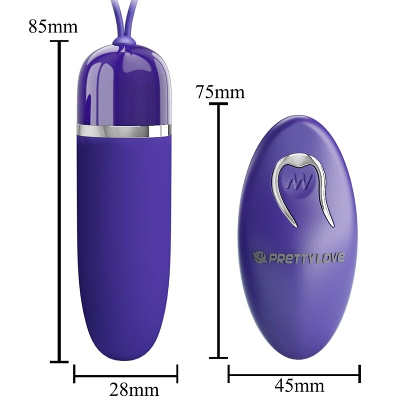 Bullet Vibrant Mini Balle Darlene Youth Violet - Pretty Love - PRETTY LOVE YOUTH