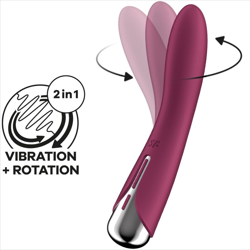 Vibromasseur Point G Spinning Vibe 1 Rotatif - Satisfyer