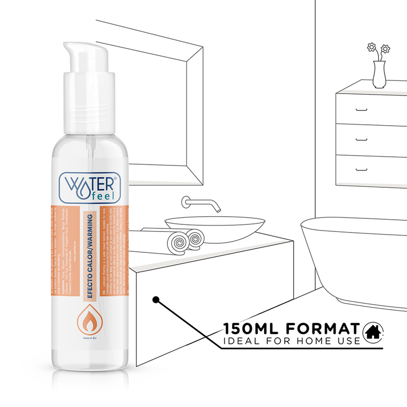 Lubrifiant effet chaleur Waterfeel 150 ml - Waterfeel - WATERFEEL
