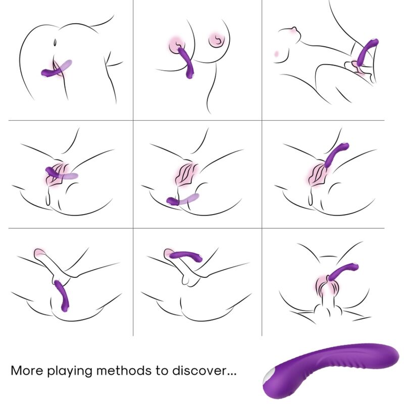 Vibromasseur Armony Legend Violet - Armony
