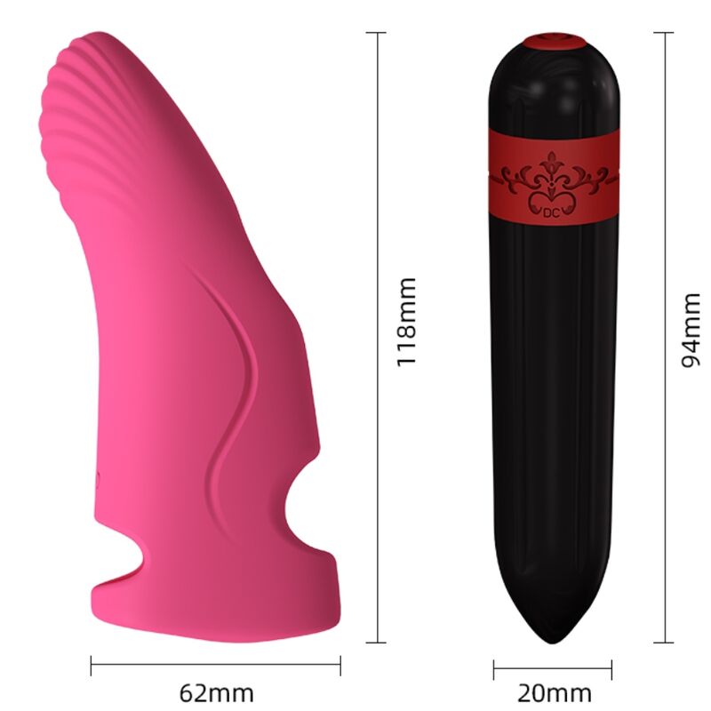 Vibrateur Doigt Aurora Fuchsia - Armony