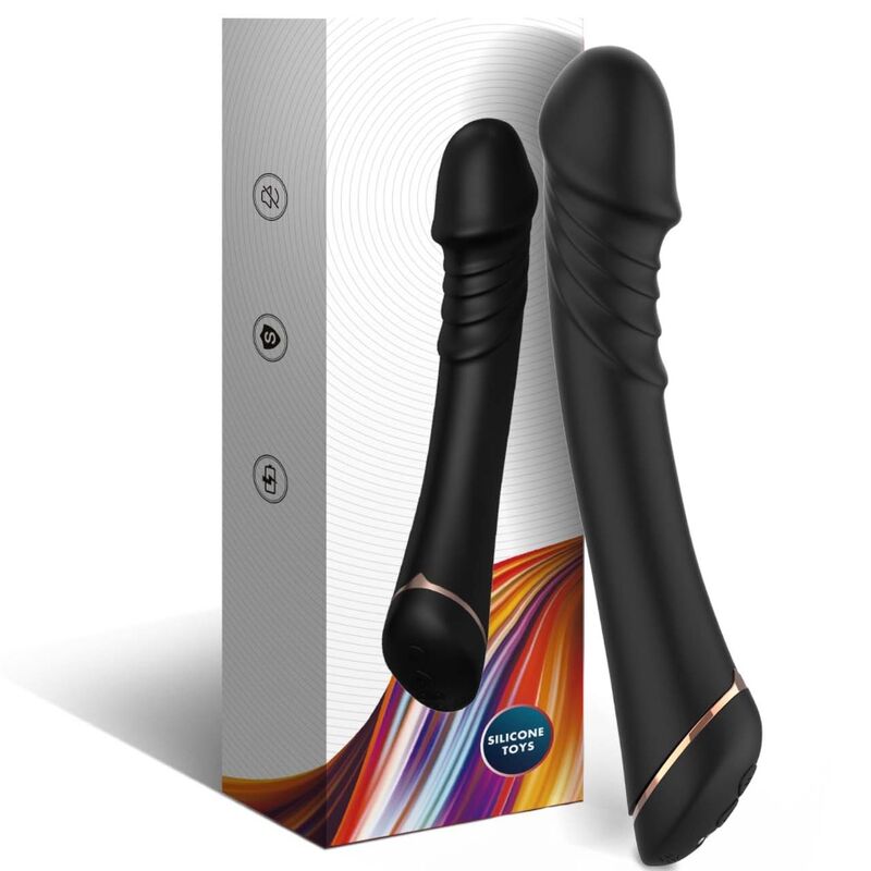 Vibromasseur Armony Silicone Noir - Armony