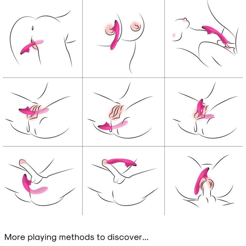 Stimulateur Clitoris Suçeur DuDu Fuchsia - Armony
