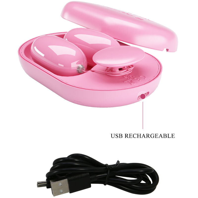 Stimulateur Clitoridien Pretty Love Fun Box Rose - Pretty Love - PRETTY LOVE FLIRTATION