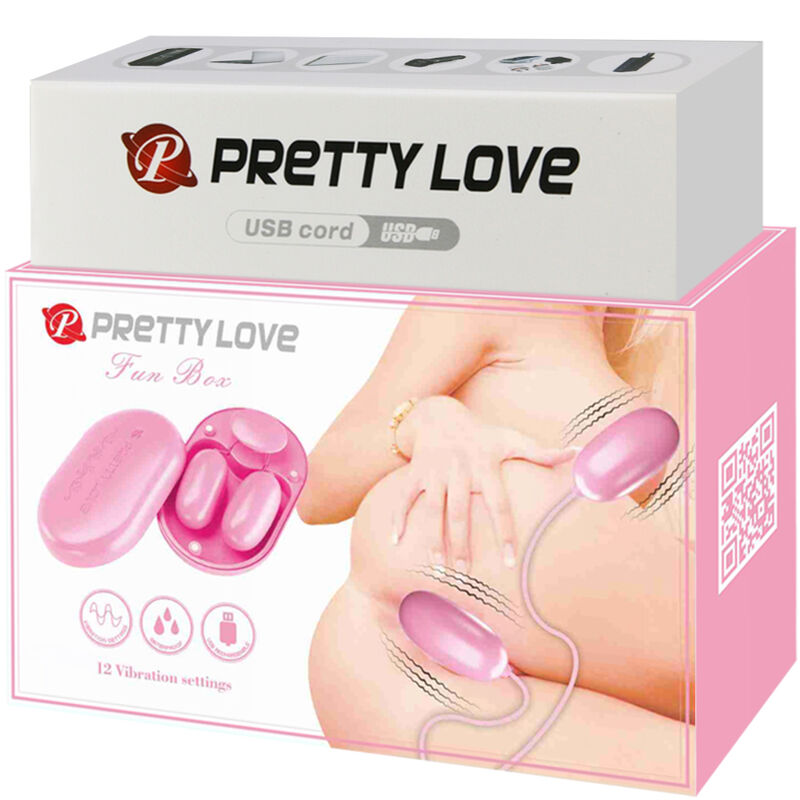 Stimulateur Clitoridien Pretty Love Fun Box Rose - Pretty Love - PRETTY LOVE FLIRTATION