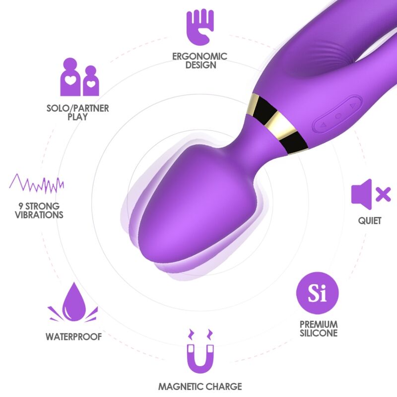 Vibromasseur Rabbit Armony Violet - Armony