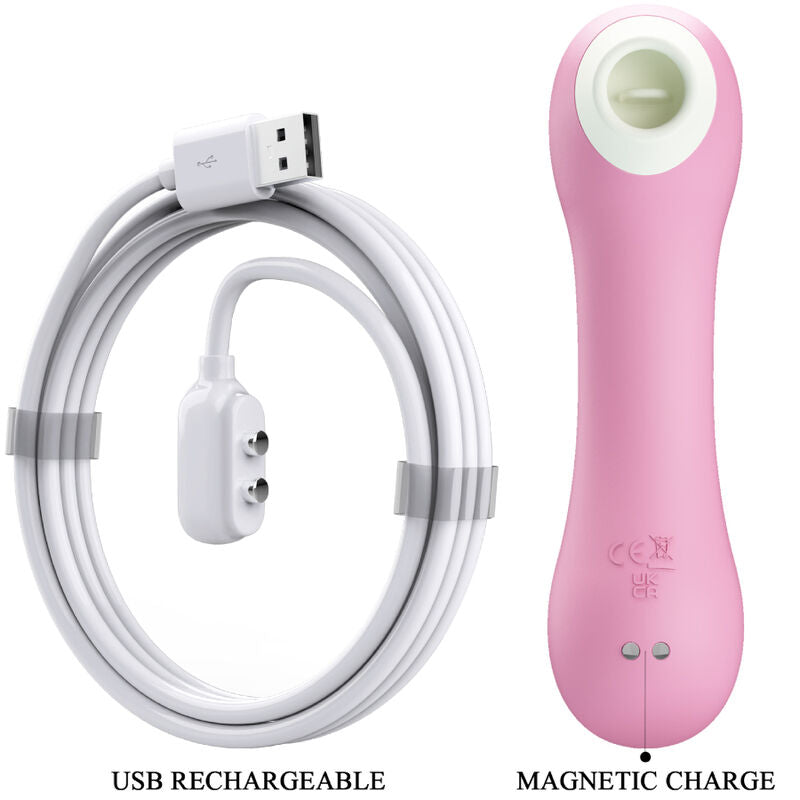 Stimulateur clitoridien Romance ventouse rose émeraude - Romance - ROMANCE