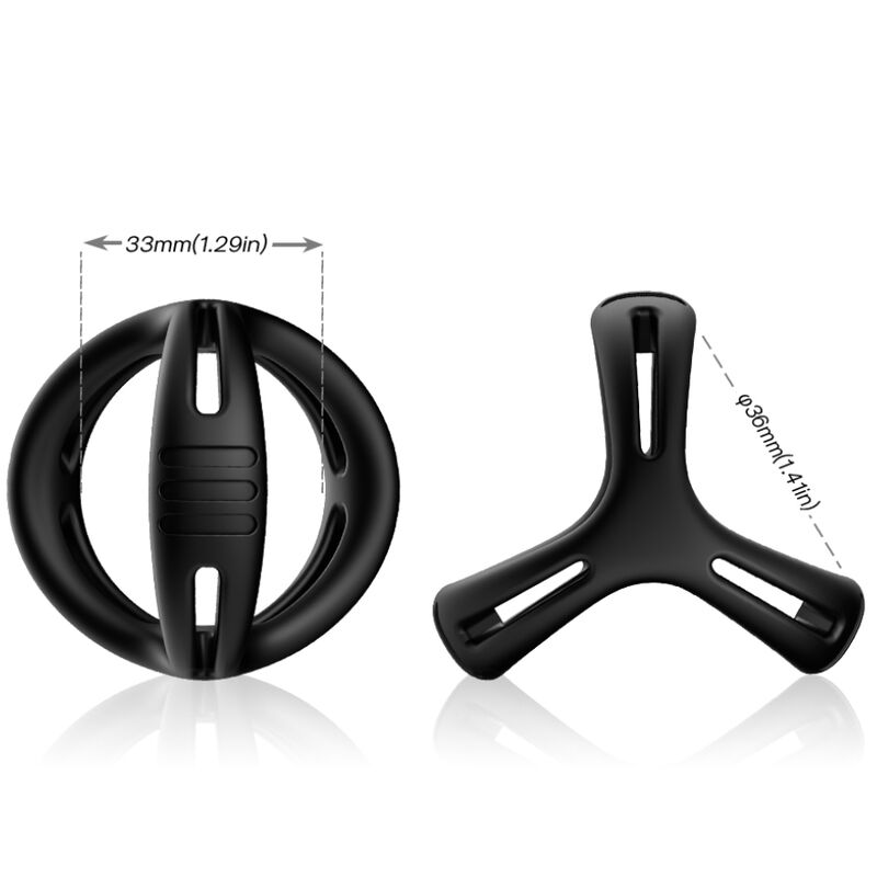 Anneau Pénien X-Ring Multiposition Lumineux - ARMONY